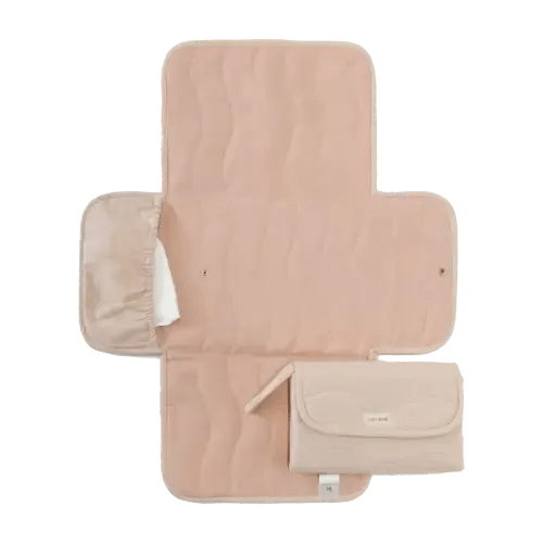 Premium Portable Changing Clutch | Stylish Blush Design