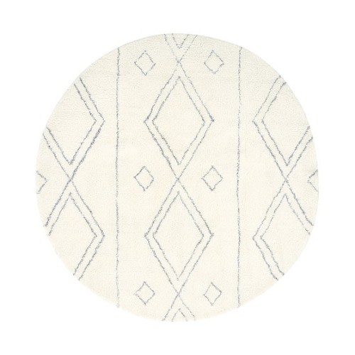 5’ round “Delaney” rug | Patterned Rugs | Pottery Barn Kids