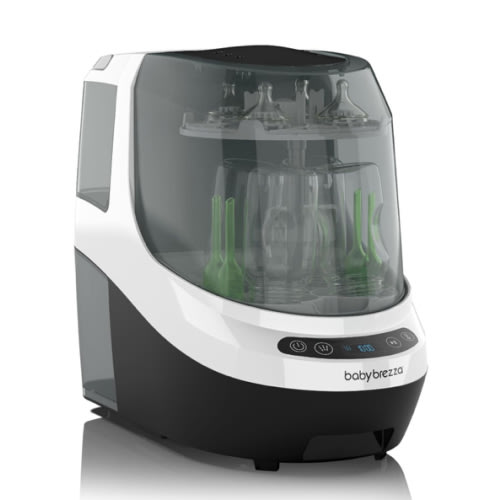 Baby Brezza Bottle Washer Pro - Baby Bottle Washer, Sterilizer + Dryer - All in One Machine Cleans Bottles, Pump Parts, & Sippy Cups - Replaces Hand Washing, Bottle Brushes and Drying Racks