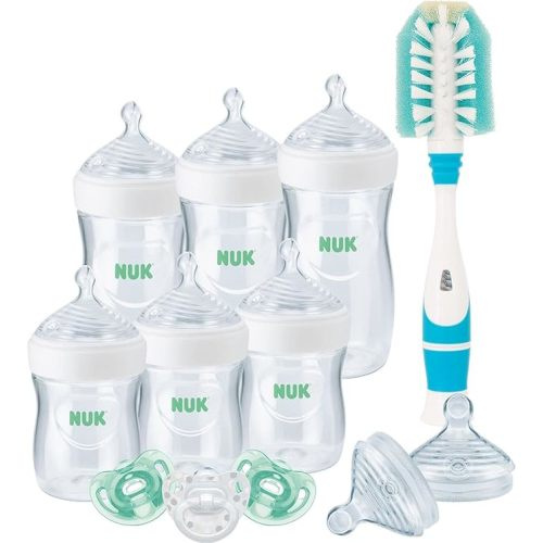NUK Simply Natural Baby Bottle Newborn Gift Set