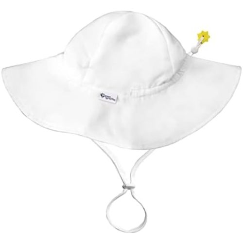 green sprouts Baby Girls' UPF 50+ Eco Brim Hat
