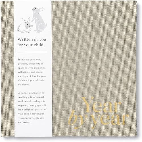 Year by Year: Written by You for Your Child Hardcover – June 29, 2021