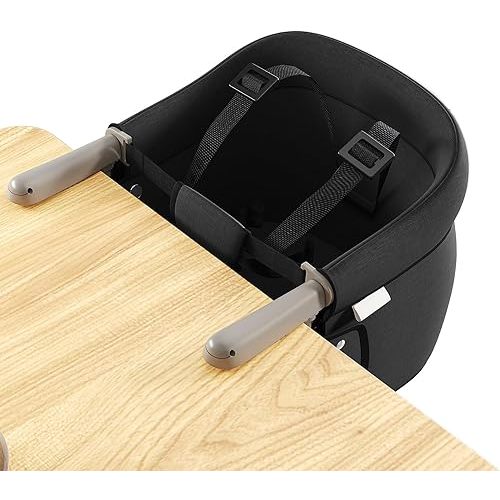 Hook On High Chair, Portable Table Chair for Babies, Foldable Baby Feeding Chair with 3-Point Safety Harness, Weaning & Self-Feeding Essential