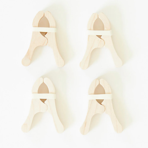 Mini Play Clips | Buy High-Quality Wooden Fort Clips for Kids from Sarah's Silks