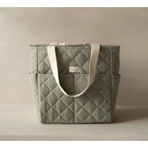 dans le sac Convertible quilted backpack