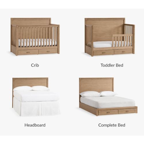 Rory 4-in-1 Convertible Storage Crib
