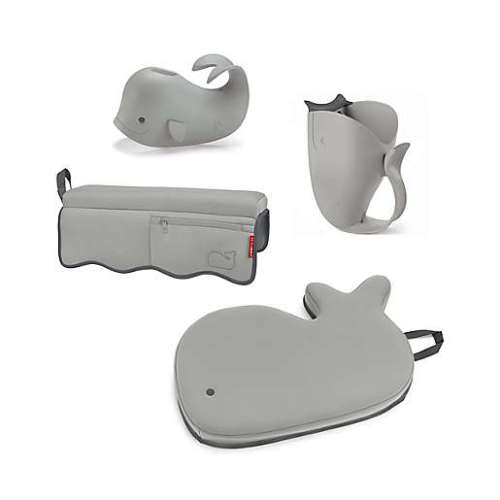SKIP*HOP® Moby® 4-Piece Bath Time Essentials Kit in GreySKIP*HOP® Moby® 4-Piece Bath Time Essentials Kit in Grey