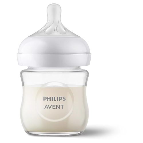 Glass Bottles Philips Avent Natural Response Baby Bottles, 125ml, 2-Pack, SCY900/02 : Amazon.com.au: Baby