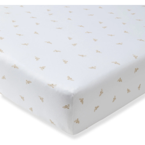 Golden Bee Organic Cotton BEESNUG® Fitted Crib Sheet - Quarry