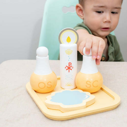 Wooden Baptism Playset – Shining Light Dolls