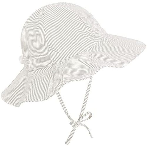Baby Sun Hat Toddler Baby Girl Hats UPF 50+ Summer Kids Beach Wide Brim Bucket Caps