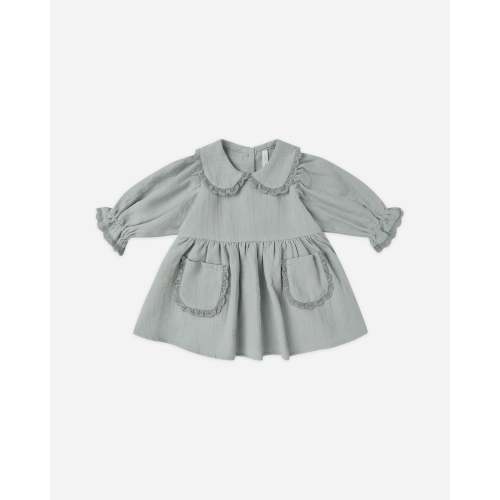 Marisol Dress || Steel Blue – Quincy Mae