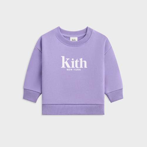 Kith Baby Nelson Crewneck - Wisteria