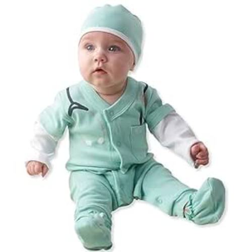 Amazon.com: Baby Aspen, Baby M.D. Three-Piece Layette Set in"Doctor's Bag" Gift Box, 0-6 Months : Clothing, Shoes & Jewelry