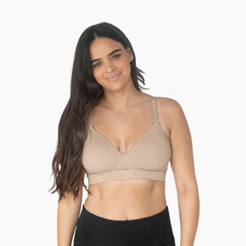 Kindred Bravely Signature Sublime Contour Maternity & Nursing Plunge Bra - Beige, Medium