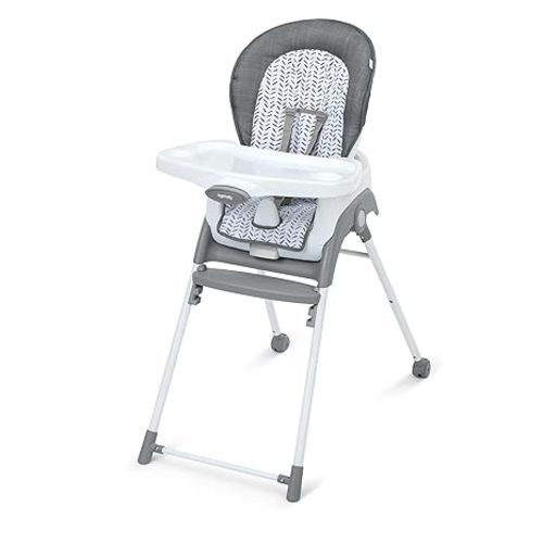 Ingenuity SmartClean Trio Elite 3-in-1 Convertible Baby High Chair, Toddler Chair, and Dining Booster Seat, For Ages 6 Months and Up, Unisex - Slate