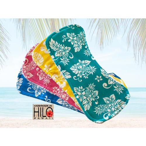 Hawaii Baby Burp Cloths, Hawaii Floral Burb Cloth Gift, Plumeria Burp Cloths, Tropical Burb Cloths