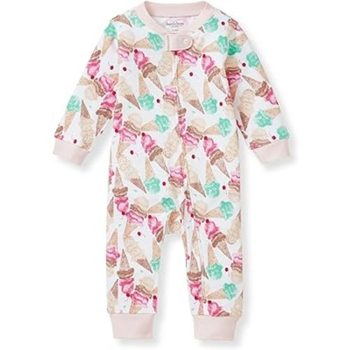 Burt's Bees Baby Baby Girls' Sleep and Play Pajamas zipped jumpsuit