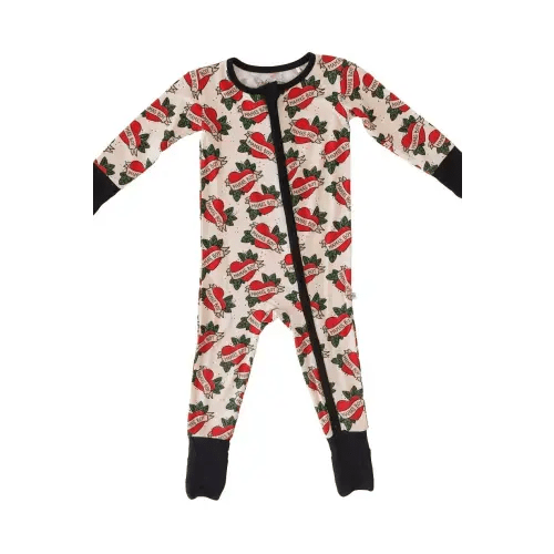 Mama's Boy - Zipper Pajama Romper