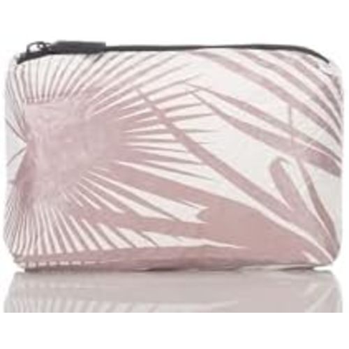 ALOHA Collection Mini Pouch, Lightweight, Packable & Splash-Proof - Durable, Washable, & Reusable Makeup Pouch for Cosmetics. Keeps Essentials Organized. Easy to Clean. (6" x 3.75")