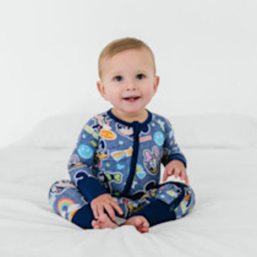 Little Sleepies Mickey's Clubhouse Zippy - Blue