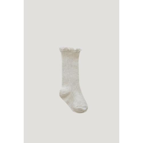 Frill Socks - Oatmeal – Jamie Kay USA