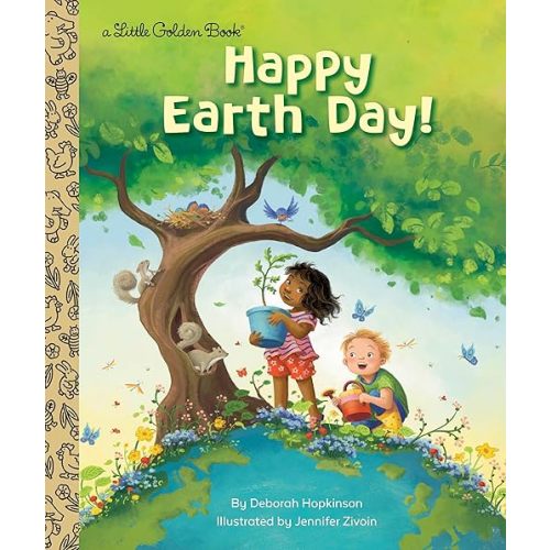 Happy Earth Day! (My Little Golden Book About...) Hardcover – Picture Book, February 14, 2023