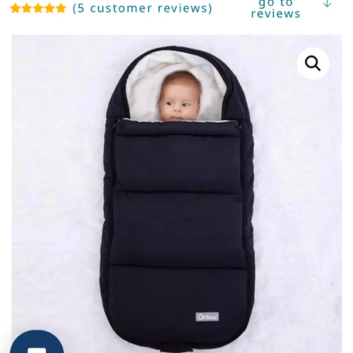 Baby Stroller Sleeping Bag Universal Bunting Warm Footmuff - Orbisify.com
