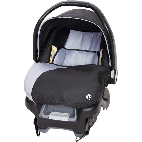 Baby Trend Ally Newborn Baby Infant Car Seat Carrier Travel System with Harness and Extra Cozy Cover for Babies Up to 35 Pounds, Stormy