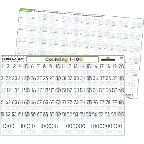 Counting 1–100 Learning Mat