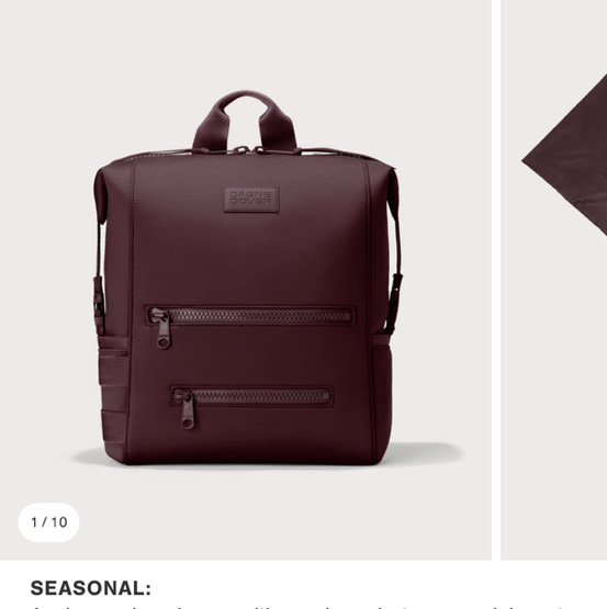 Indi Diaper Backpack | Water-Resistant Diaper Bag | Gender-Neutral