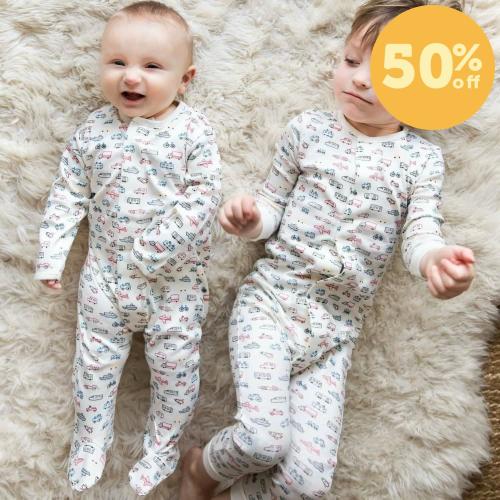 on the go organic cotton magnetic parent favorite footie – Magnetic Me