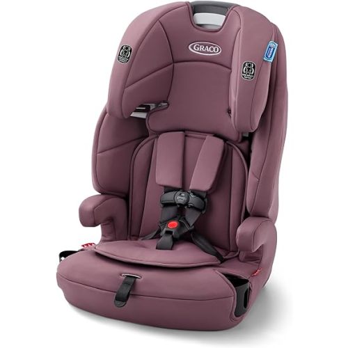 Graco Tranzitions 3-in-1 Harness Booster Seat, Toddler to Big Kid Car Seat from 10-45 kg (22-100lb), Harness/Highback/Backless Booster, Eloise