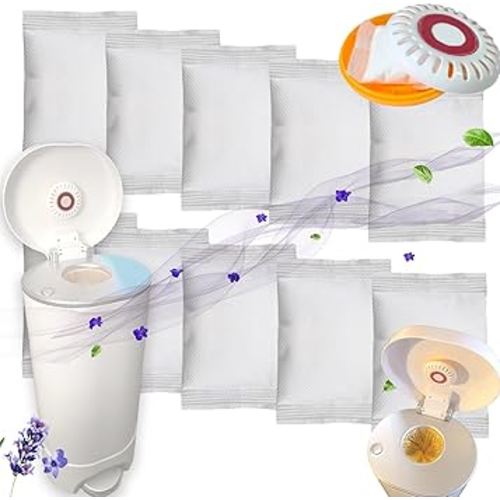 Amazon.com: PurifyLogix Lavender Scented Baking Soda Refills for Puck Baking Soda Cartridge, Diaper Pail Deodorizers Odor Absorber Compatible with Munchkin Step and Pail Diaper Pails : Baby