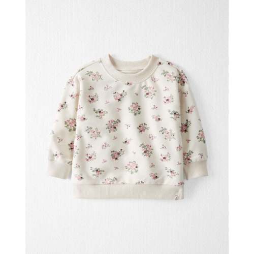 Baby Organic Cotton Pullover in Wildberry Bouquet - Little Planet | Carter's