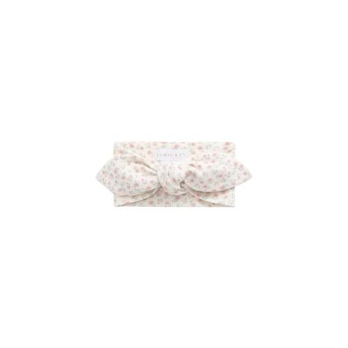 Organic Cotton Headband - Posy Garden Pink