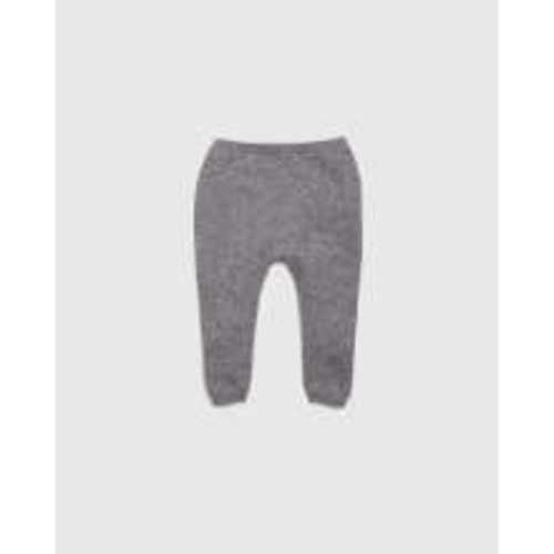 Washable Cashmere Leggings - Heather Grey, 12-18m