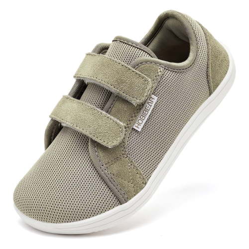 HOBIBEAR Toddler Kids Barefoot Shoes Zero Drop Minimalist Sneakers for Boys & Girls, Wide Toe Fit