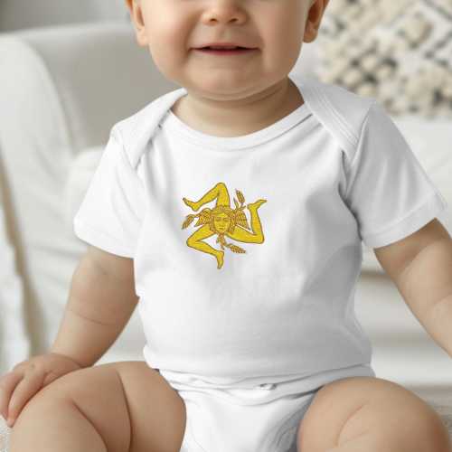 Trinacria Baby Bodysuit