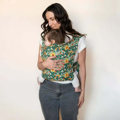 Frolic Baby Carrier – Whimsical Florals & Gnomes | hope&plum