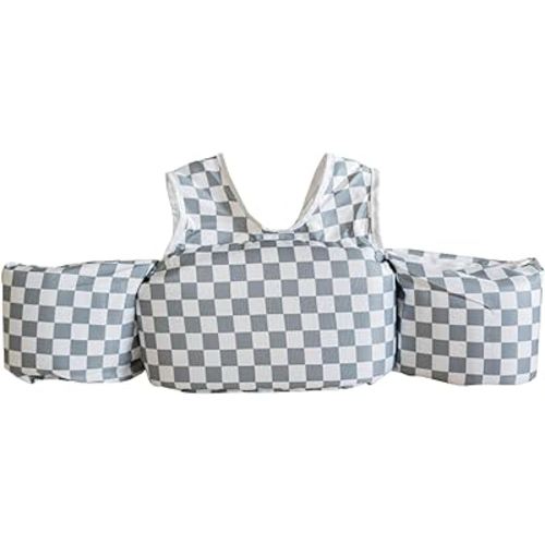 Toddler Swim Vest - Toddler Floaties Jacket & Water Wings for Boys & Girls - Durable & Adjustable Fit - Secure & Comfortable Kids Puddle Jumper for Pools
