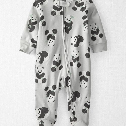 Panda Baby Organic Cotton 2-Way Zip Sleeper Pyjamas | Carter’s Oshkosh Canada