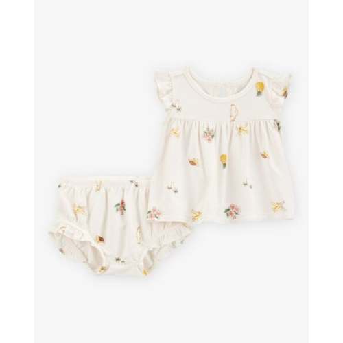 Baby 2-Piece Tropical Print PurelySoft Outfit Set - Ivory - Carter's | Carter's