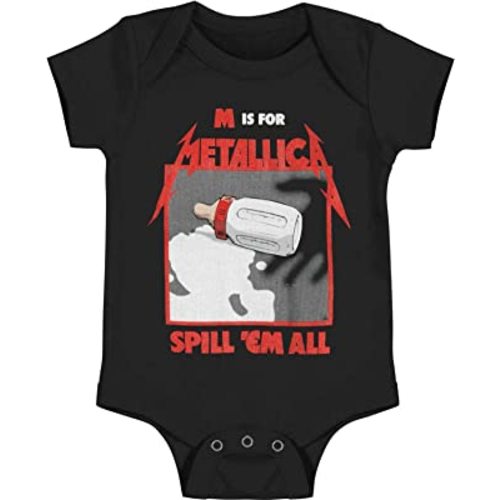 Metallica baby-boys Baby M is for Kea BodysuitBaby and Toddler T-Shirt Set