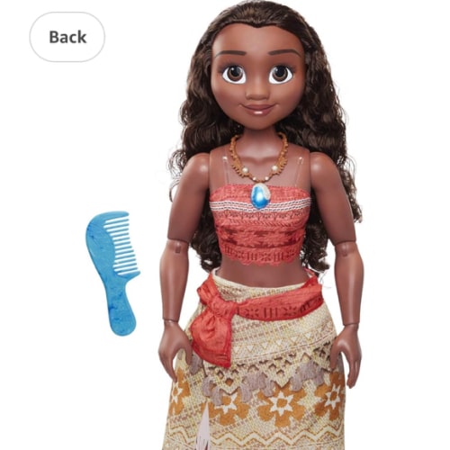 Disney Moana Doll 32" Tall Playdate Perfectly Poseable Doll, Includes Hair Comb, Playdate Moana Fashion Doll, Moana Doll Stands 32 Inches Tall! Great Gift for Girls