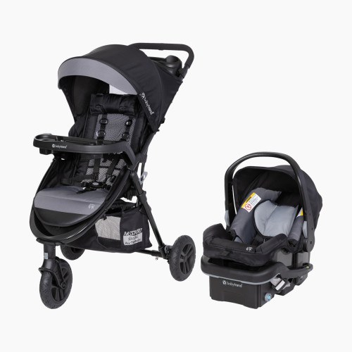 Baby Trend Passport Seasons All-Terrain Travel System with EZ-Lift PLUS Infant Car Seat - Dash Black