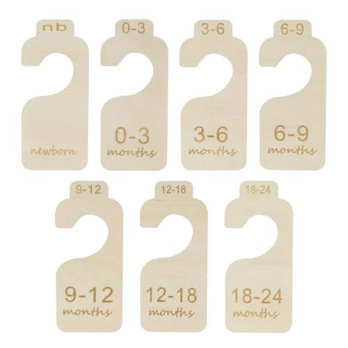 Baby Closet Size Dividers and Organizer – Newborn to 24 Months
