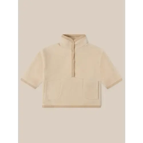 Warm Sand Fleece Sweatshirt | Organic Zoo
