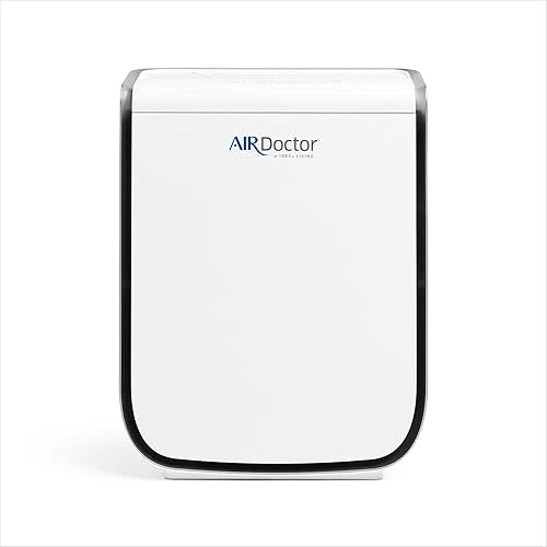 AIRDOCTOR AD2000 Air Purifier for Small & Medium Rooms and Small Bedrooms. 3 Stage Filtration with Pre-Filter, UltraHEPA, Carbon/VOC (AirDoctor 2000)