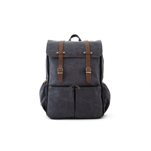 Gray Canvas Diaper bag, unisex travel backpack, backpack women, baby shower gift, gift for mom, gift for dad, Parents to be gift, CARRYALL
